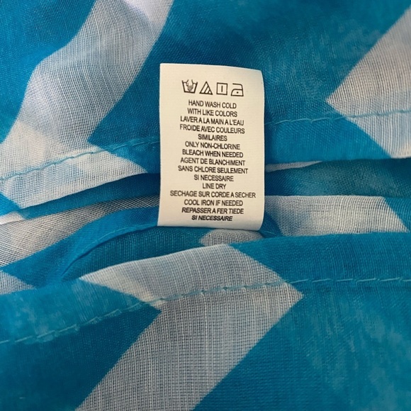 Echo Design Swim Cover Up With Tie NWT One Size - Picture 7 of 8